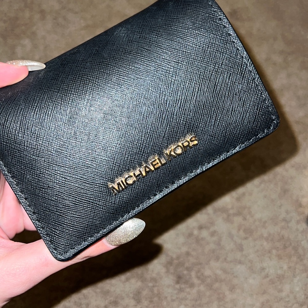 Micheal Kors Black Wallet